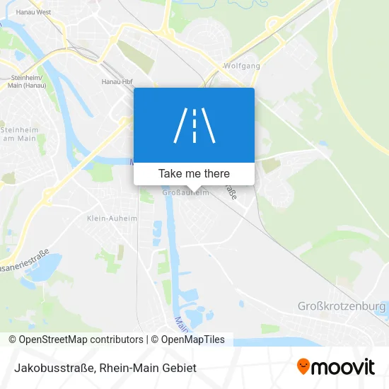 Карта Jakobusstraße