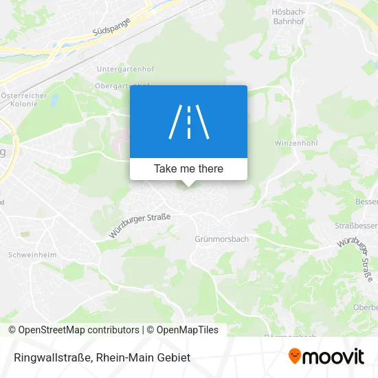 Карта Ringwallstraße