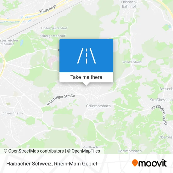 Карта Haibacher Schweiz