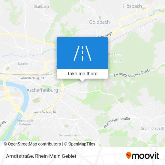 Карта Arndtstraße