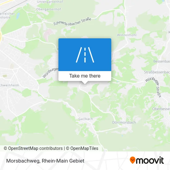 Карта Morsbachweg