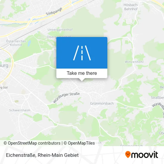 Карта Eichenstraße