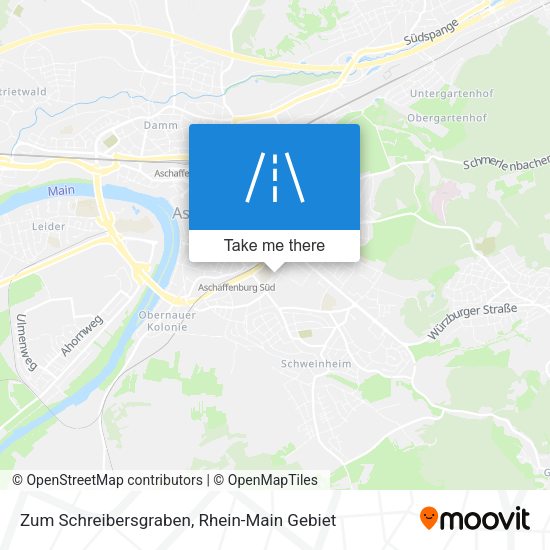 Карта Zum Schreibersgraben