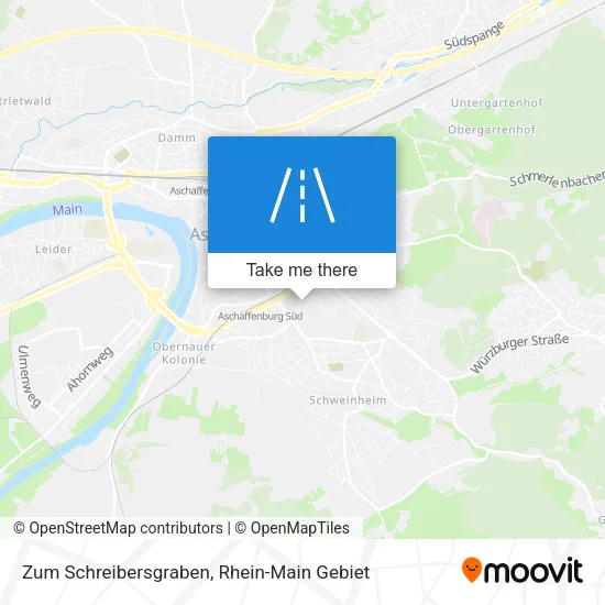 Карта Zum Schreibersgraben
