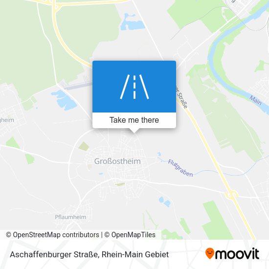Aschaffenburger Straße map