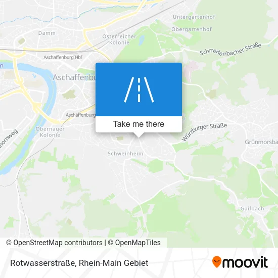 Карта Rotwasserstraße