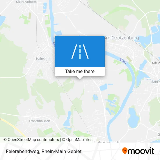 Карта Feierabendweg