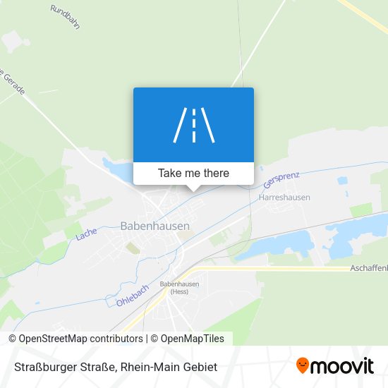 Straßburger Straße map
