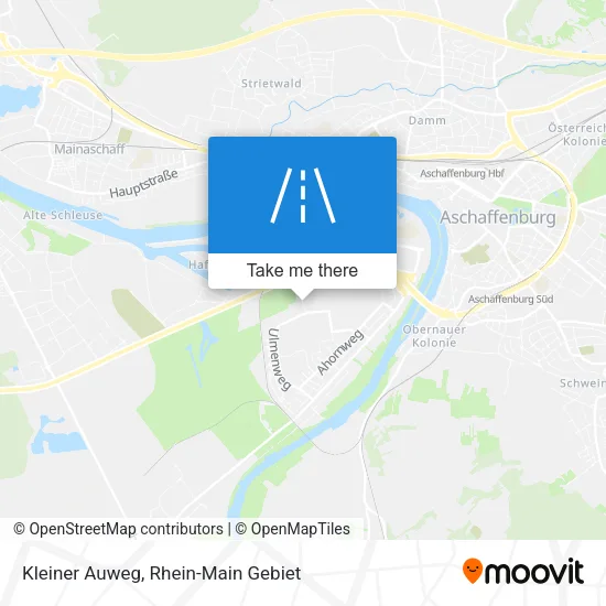 Карта Kleiner Auweg