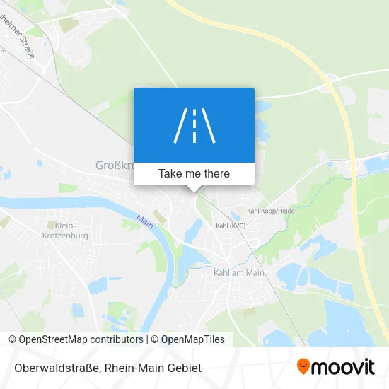 Карта Oberwaldstraße