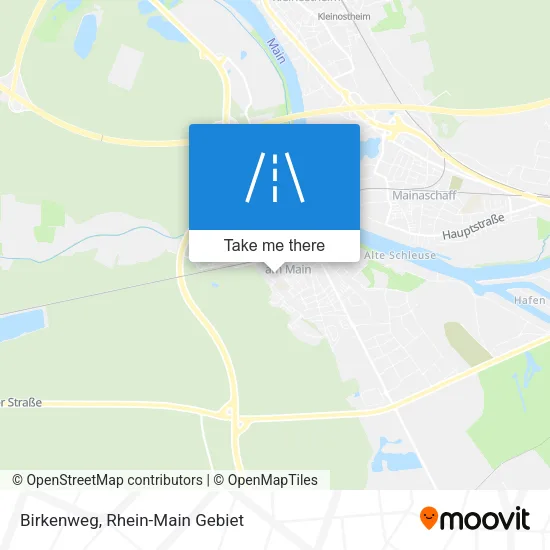 Карта Birkenweg