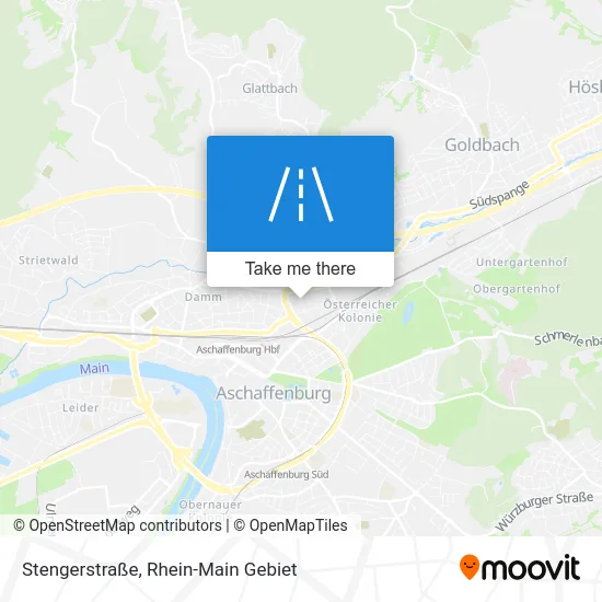 Карта Stengerstraße