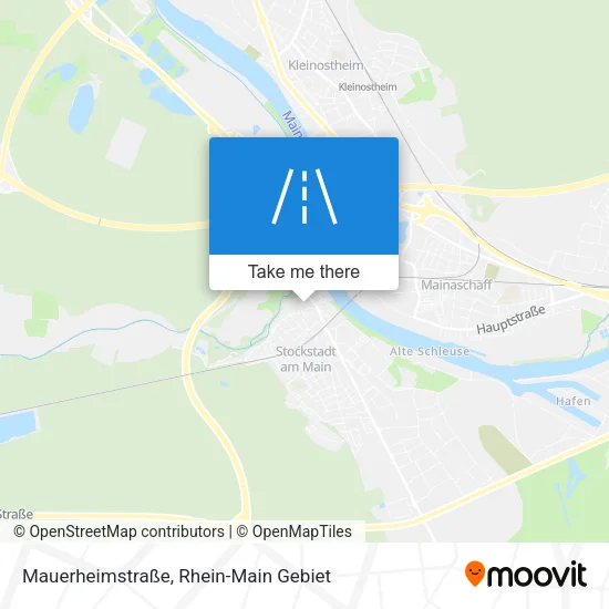 Карта Mauerheimstraße