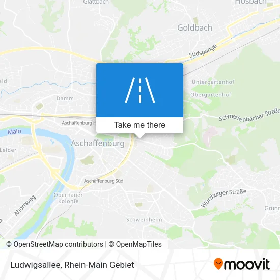 Карта Ludwigsallee