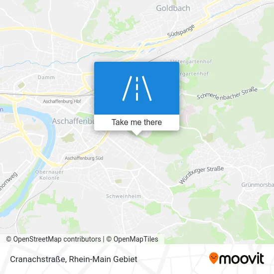 Карта Cranachstraße