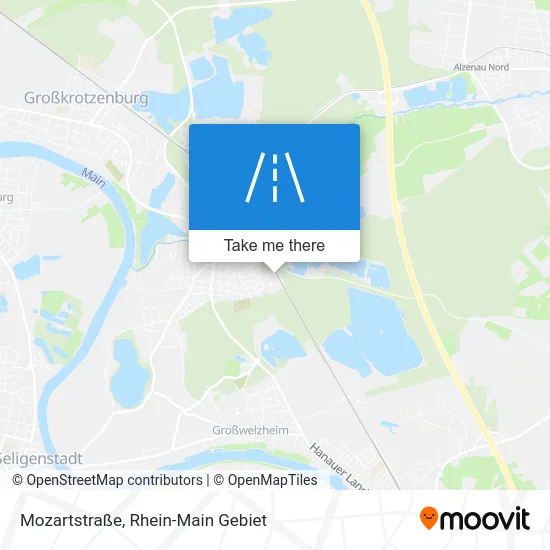 Карта Mozartstraße