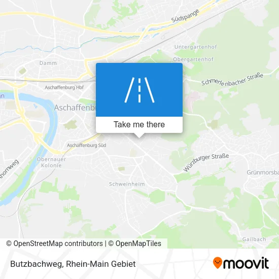 Карта Butzbachweg