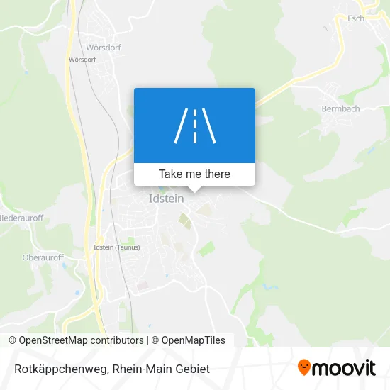 Карта Rotkäppchenweg