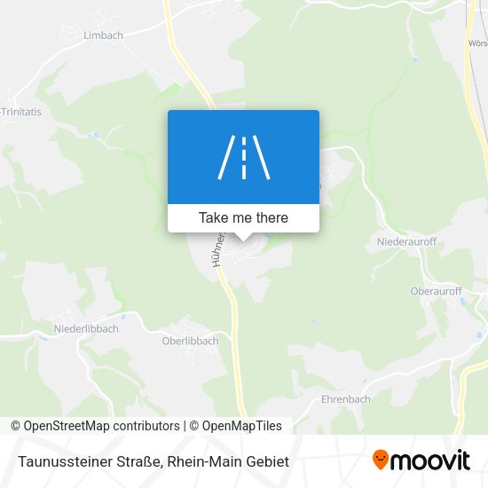 Taunussteiner Straße map