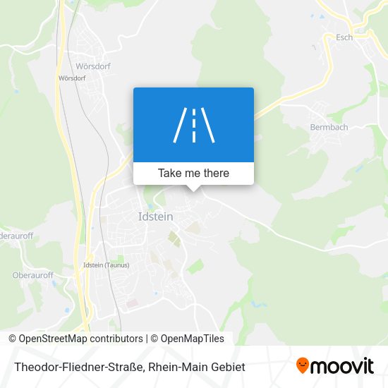 Theodor-Fliedner-Straße map