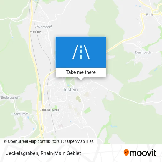 Карта Jeckelsgraben