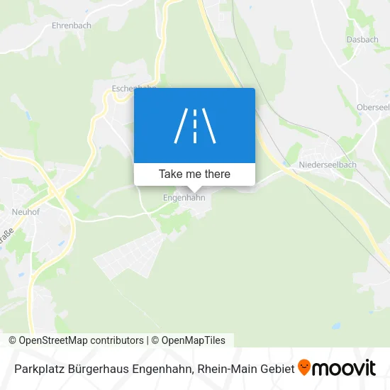 Карта Parkplatz Bürgerhaus Engenhahn