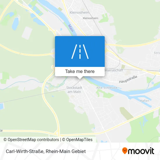 Карта Carl-Wirth-Straße