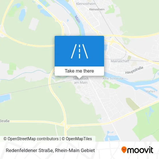 Карта Redenfeldener Straße