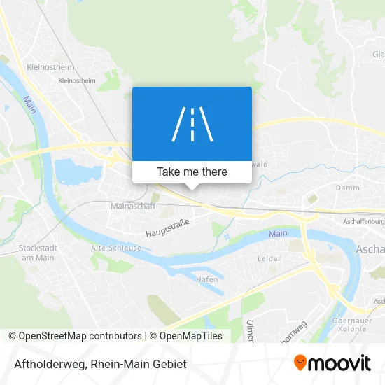 Карта Aftholderweg