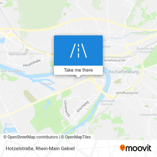 Карта Hotzelstraße