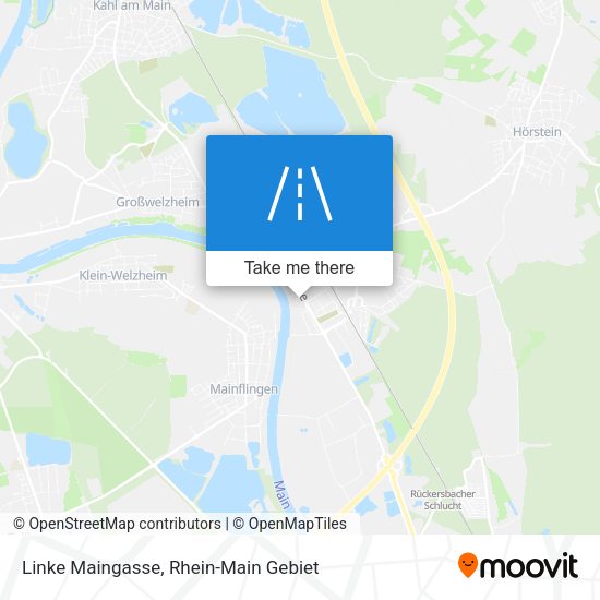 Карта Linke Maingasse