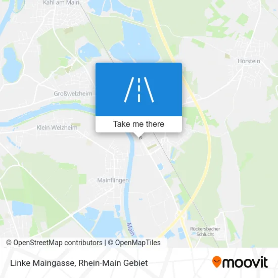 Карта Linke Maingasse