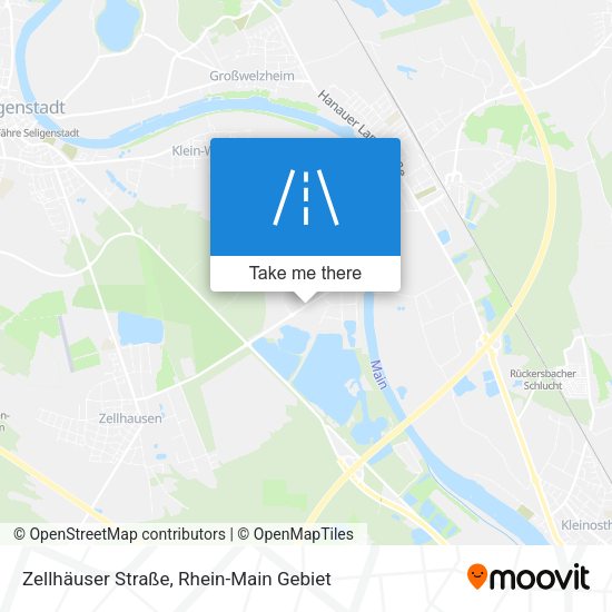 Карта Zellhäuser Straße