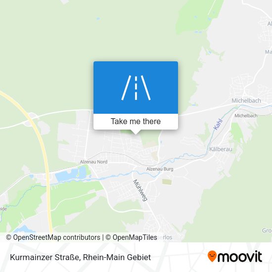 Карта Kurmainzer Straße