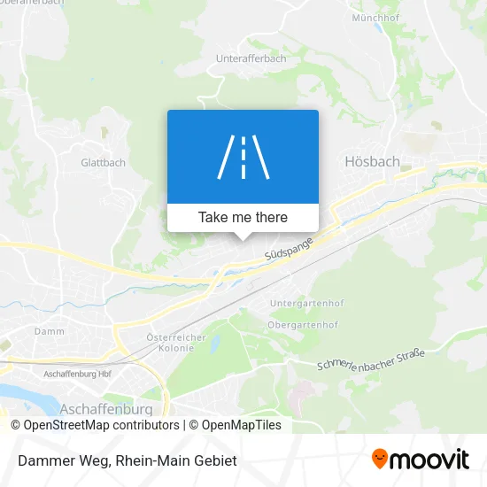 Карта Dammer Weg