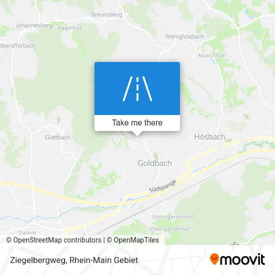 Карта Ziegelbergweg