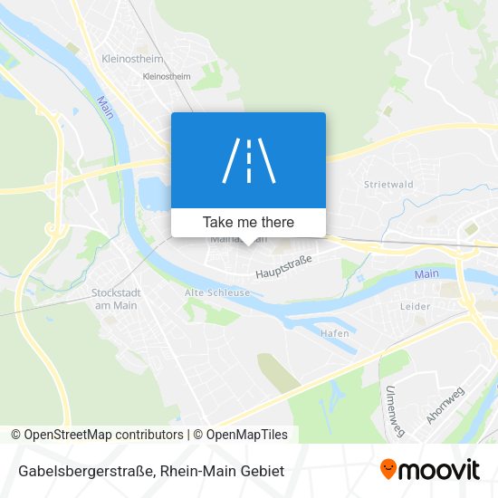 Карта Gabelsbergerstraße