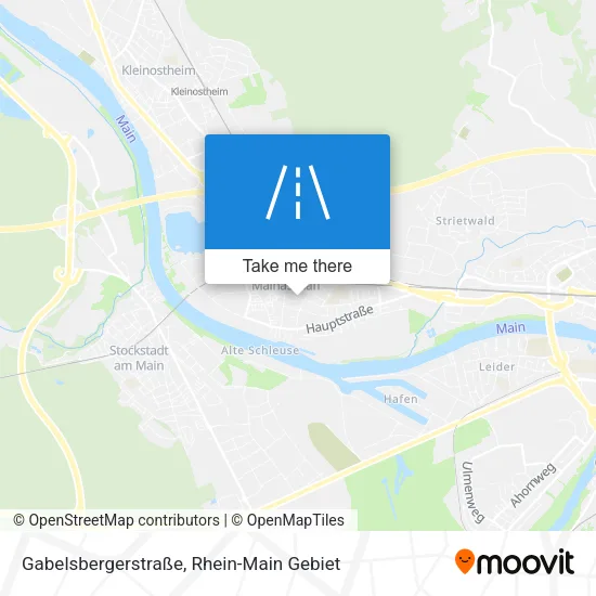 Карта Gabelsbergerstraße