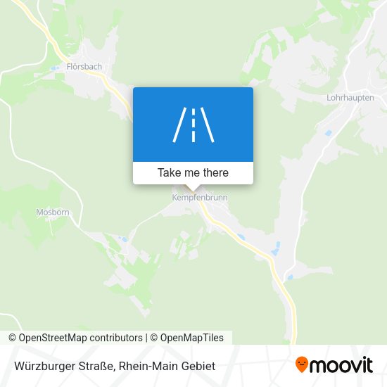 Würzburger Straße map