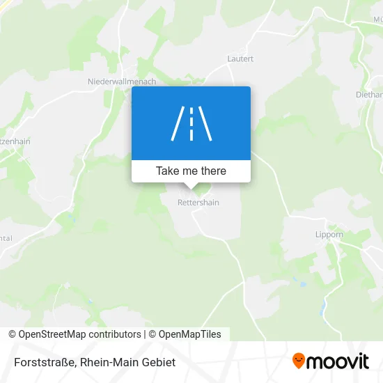 Карта Forststraße