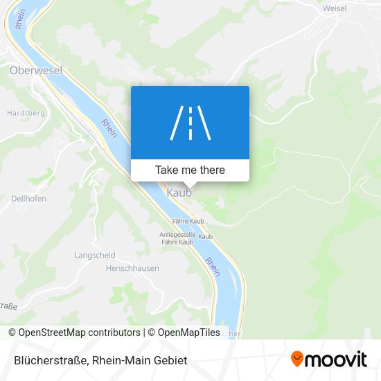 Blücherstraße map