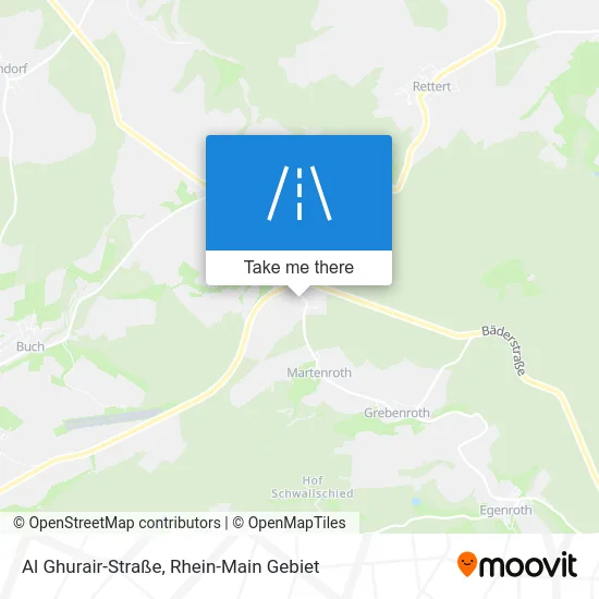 Карта Al Ghurair-Straße