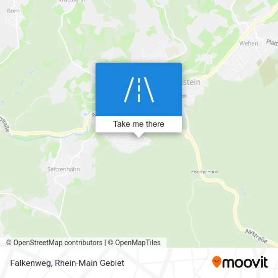 Карта Falkenweg