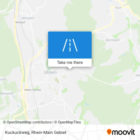 Карта Kuckuckweg