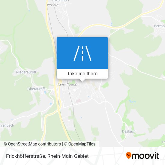 Frickhöfferstraße map