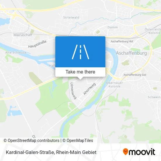 Карта Kardinal-Galen-Straße