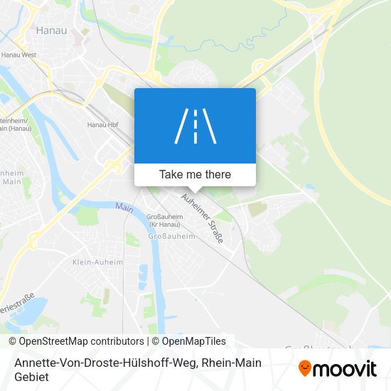 Annette-Von-Droste-Hülshoff-Weg map