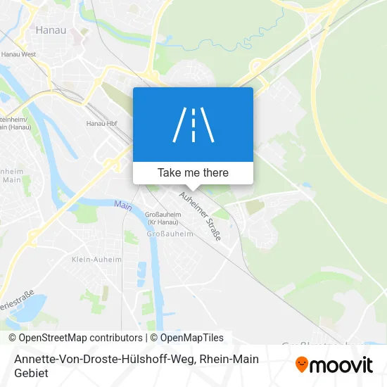 Annette-Von-Droste-Hülshoff-Weg map