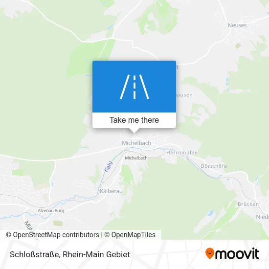 Карта Schloßstraße