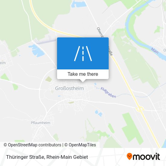 Thüringer Straße map